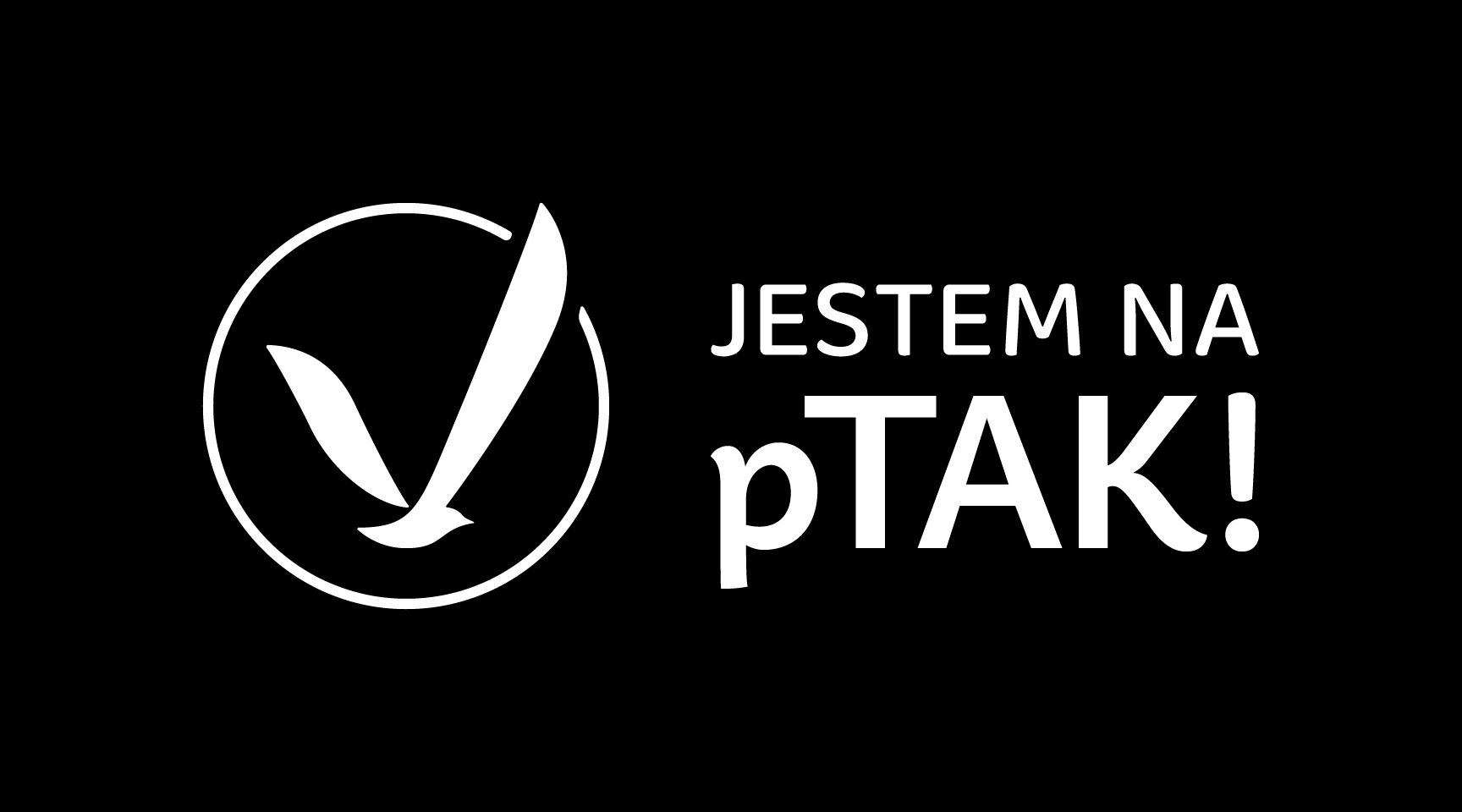 Logo Stowarzyszenia Jestem na pTAK